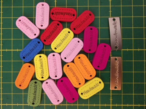 Flohmarkt - Stoffetiketten, handmade Labels